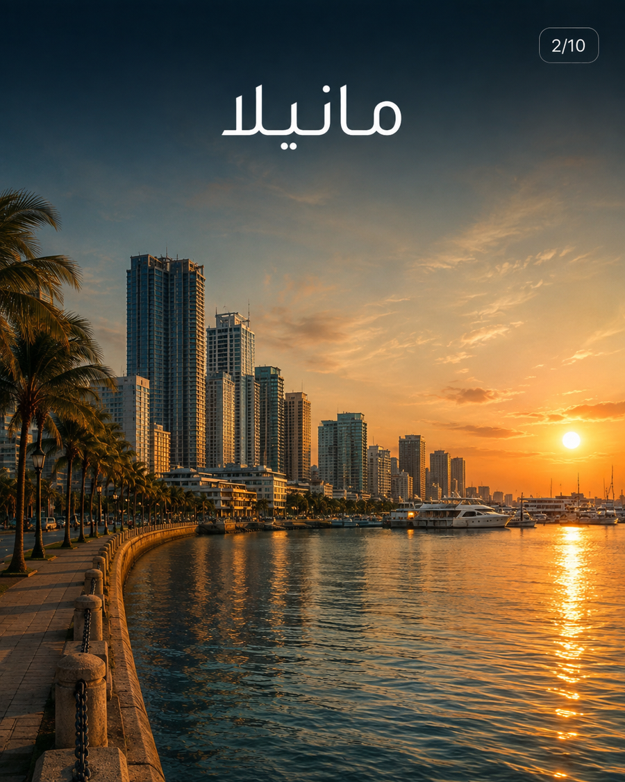 رحلة الفلبين للمغامرات والجزر — 10 أيام | يناير 2027