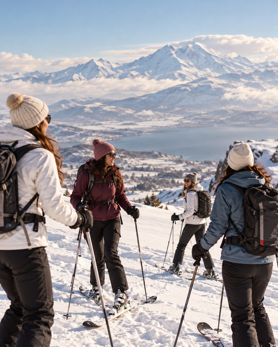 صورة توضيحية لنشاط التزلج على الثلج – Soul & Summit Armenia