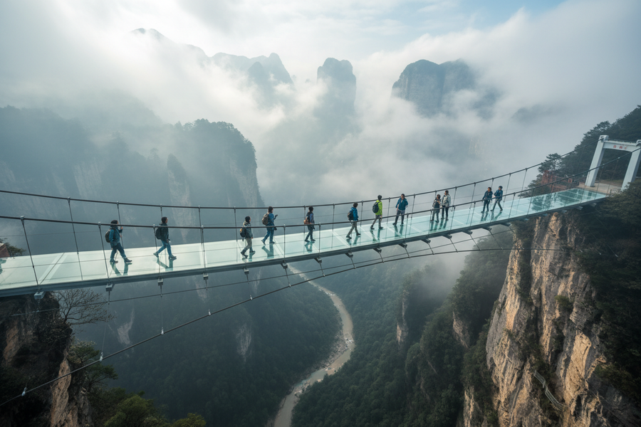 Glass Bridge Zhangjiajie