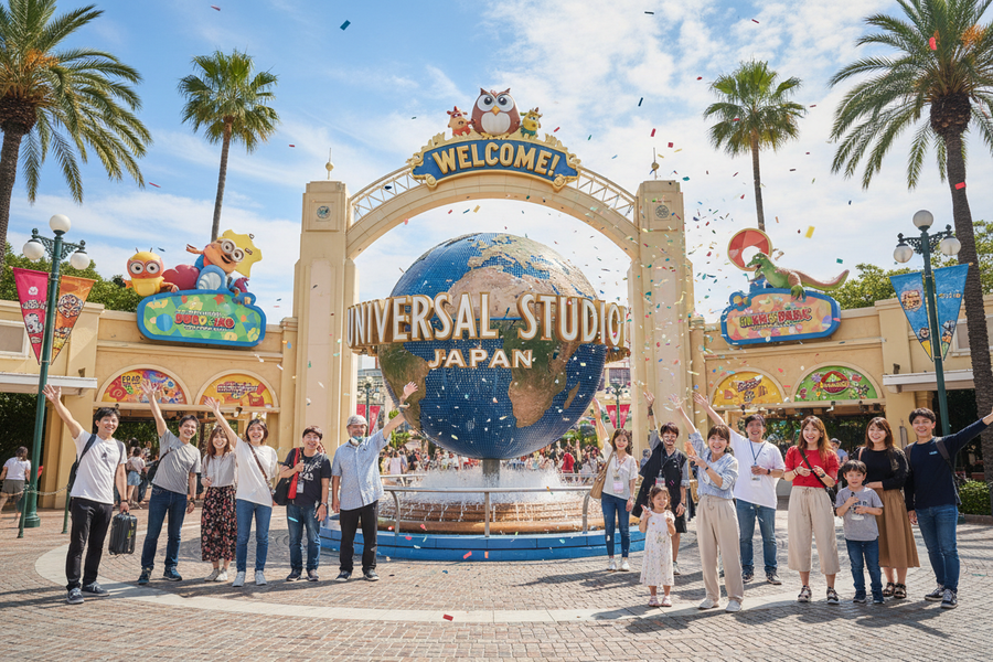 Universal Studios Japan entrance