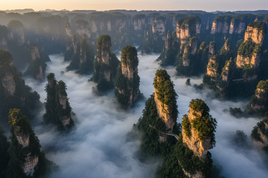 Zhangjiajie Mountains